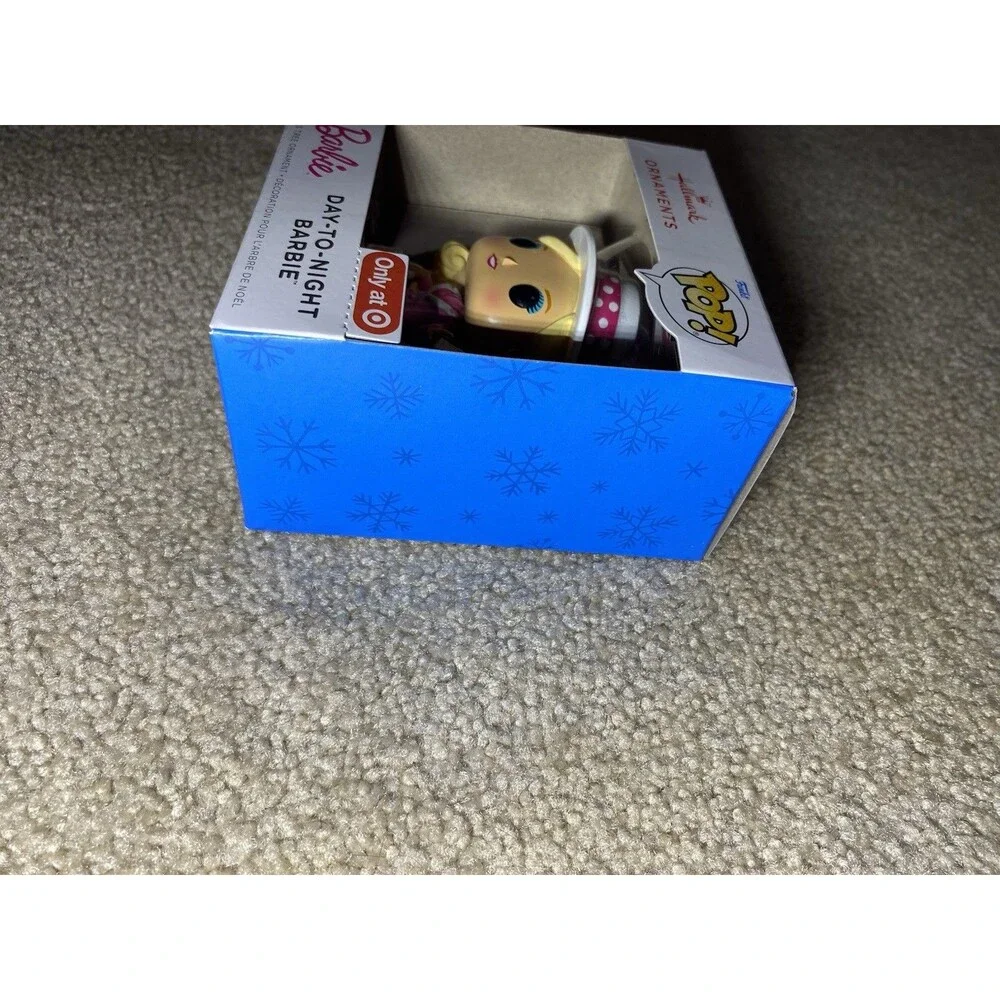 Hallmark Funko POP Barbie Day-to-Night Christmas Ornament Target Exclusive NIB